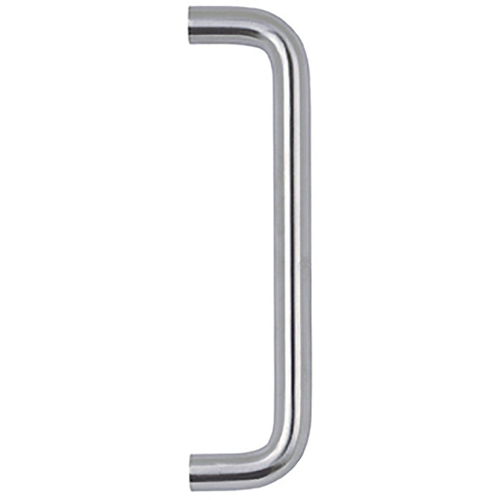 Round Bar Pull Handle Bolt Through Stainless Steel 150mm x 19mm