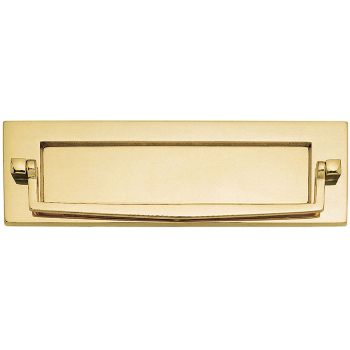 Victorian Postal Knocker Polished Brass