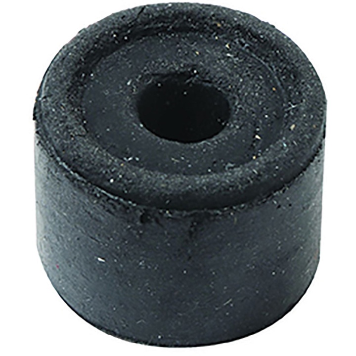 Rubber Doorstop Black 35mm Pack 2
