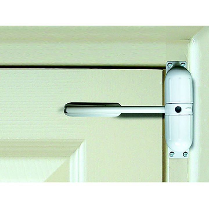 C10 Door Closer White Surface Mounted