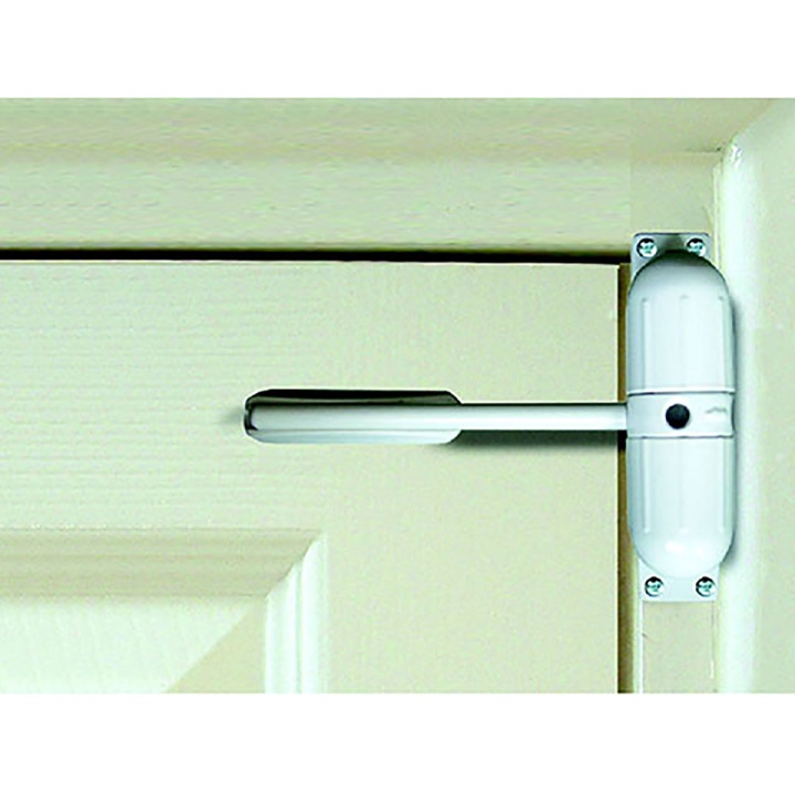C10 Door Closer White Surface Mounted