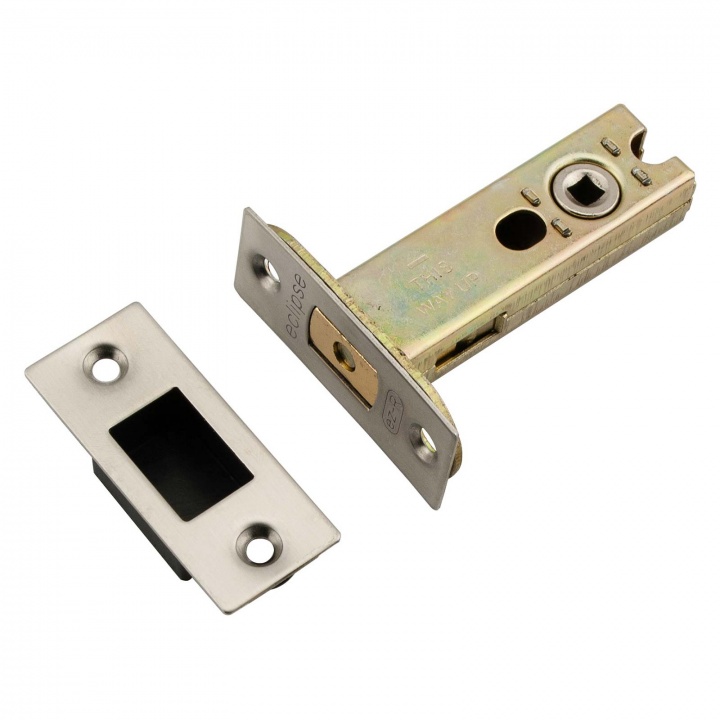 Heavy Duty Tubular Bathroom Satin Deadbolt Latch