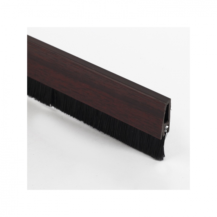 Exitex Brush Strip Mahogany 914mm Draught Strip