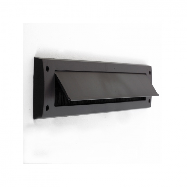 Exitex Letter Plate Seal & Flap Brown