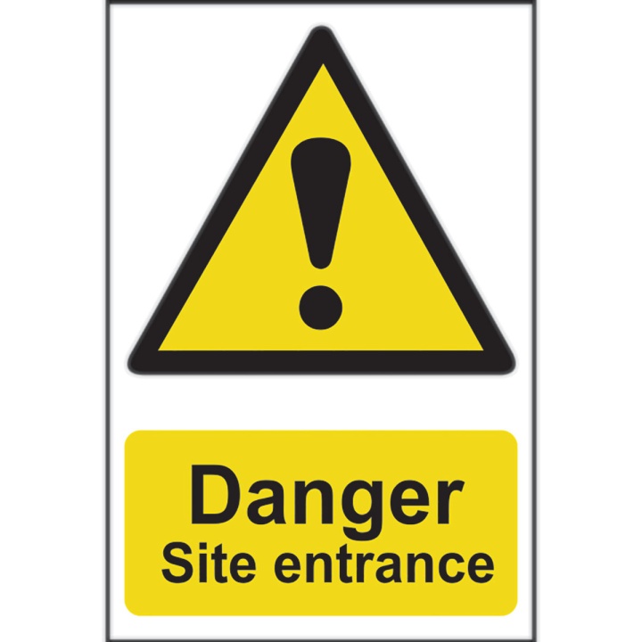 Danger Site Entrance 400 x 600mm
