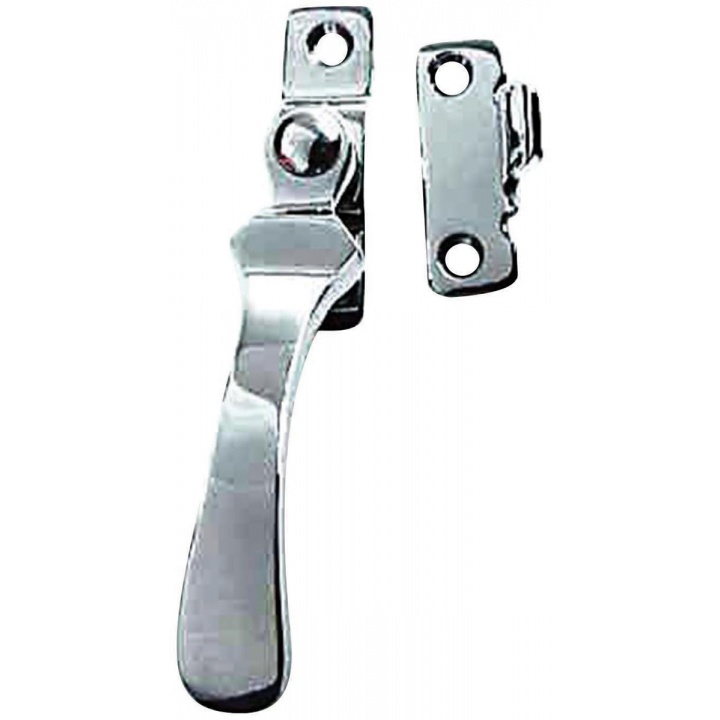 Victorian Wedge Casement Fastener Polished Chrome Plated