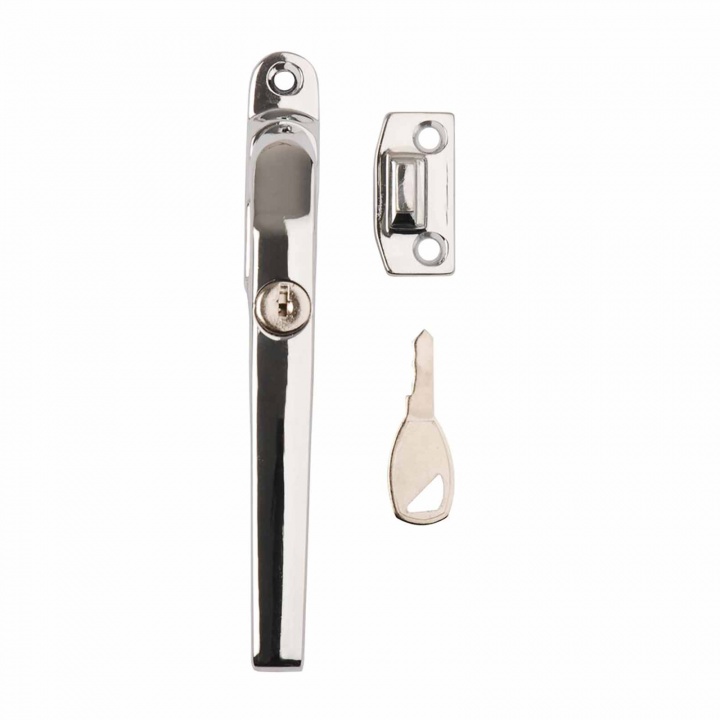 Modern Locking Casement Window Fastener Polished Chrome