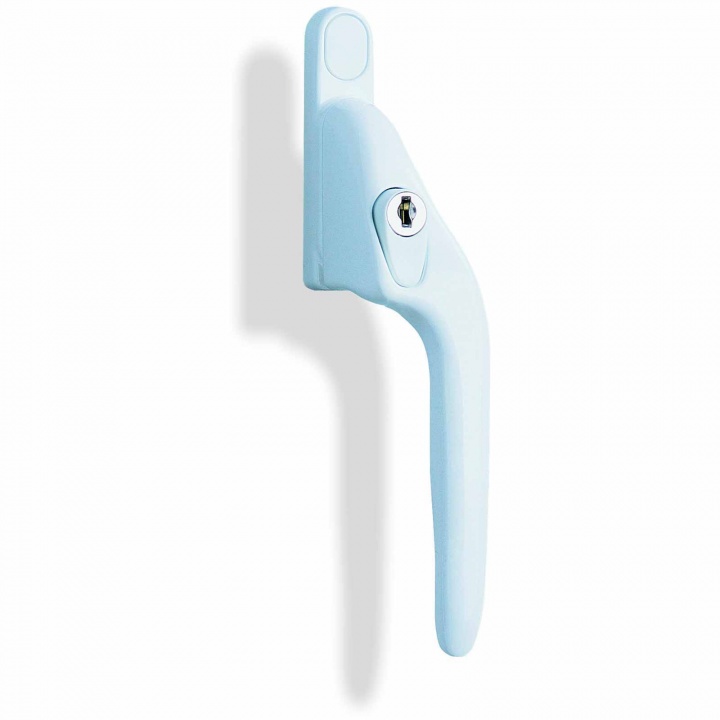 Yale Right Offset Locking PVCu Window Handle White