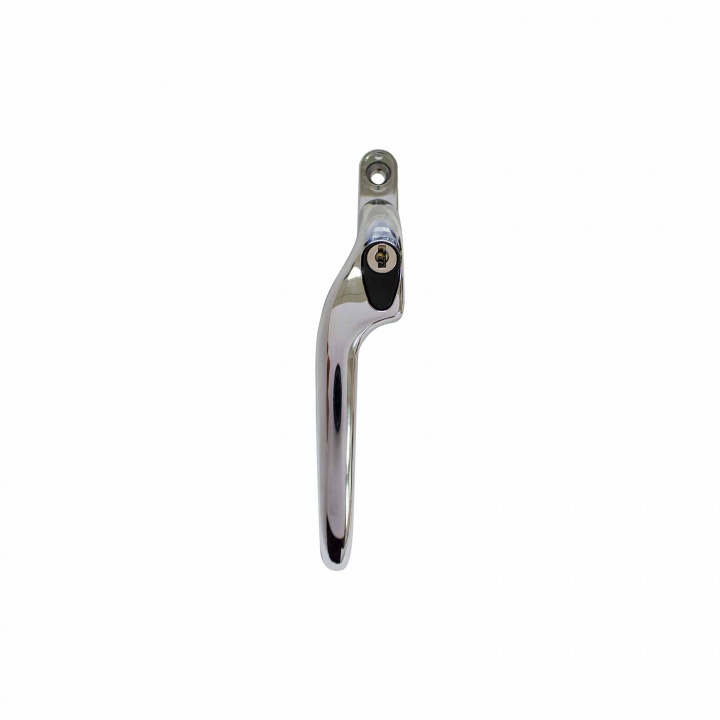 Yale Left Offset Locking PVCu Window Handle Chrome