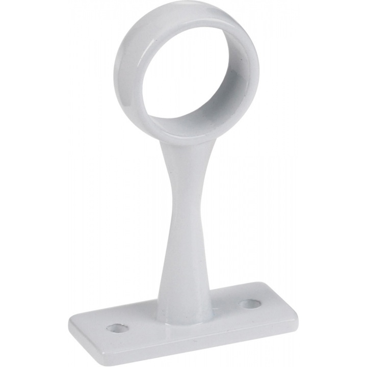 Colorail Standard Centre Bracket White 19mm