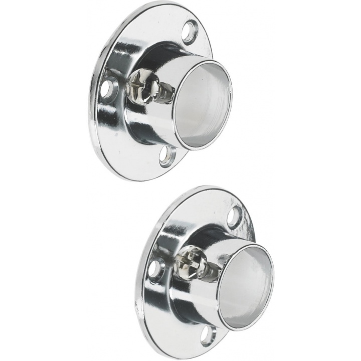 Colorail Super Deluxe Socket Chrome 25mm Pk 2