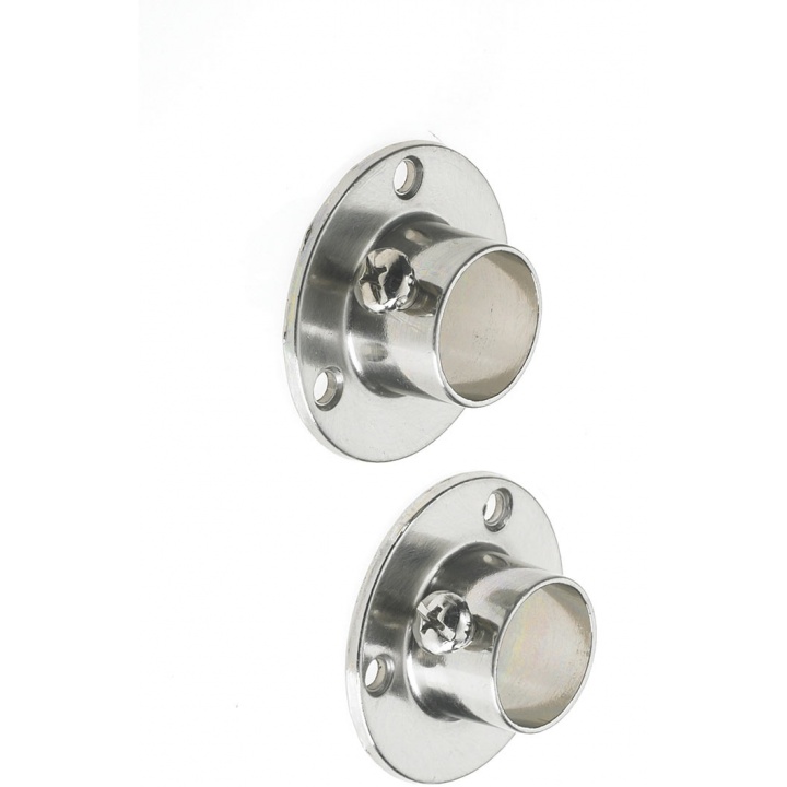 Colorail Super Deluxe Socket Brushed Nickel 19mm Pk 2