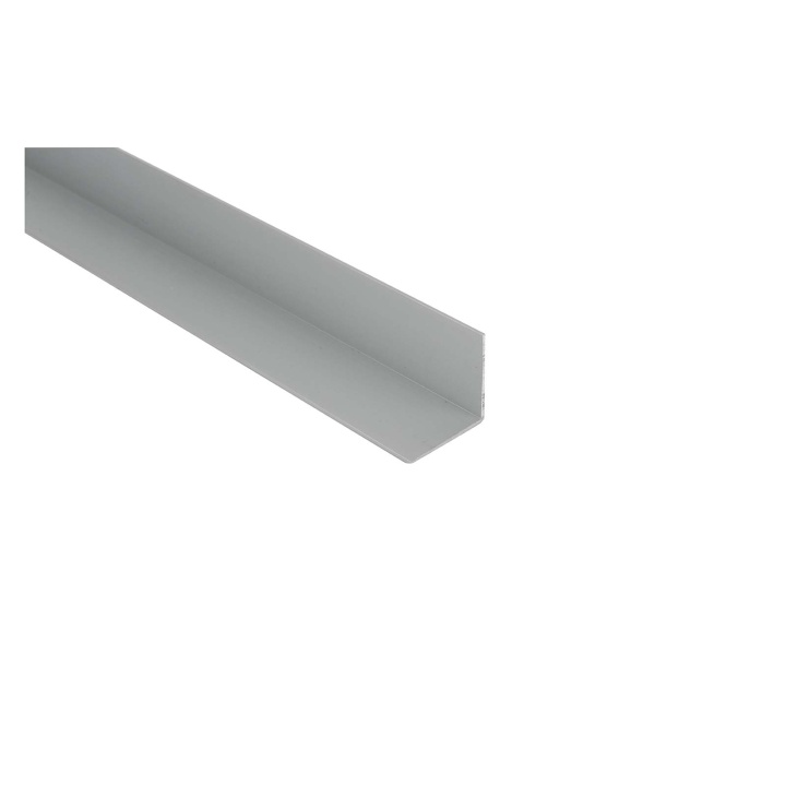 Aluminium Step Edging Silver 41 x 23 x 1000mm Stair Nosing Selco