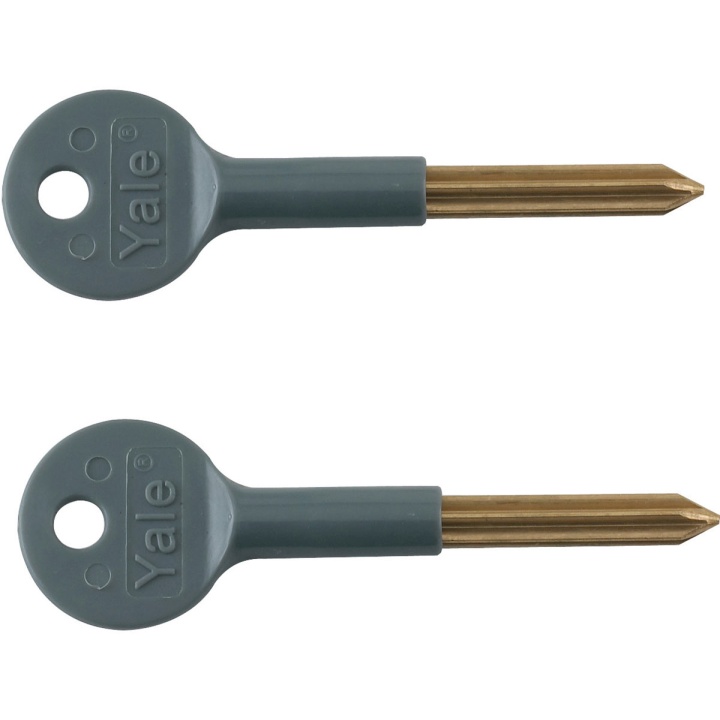 Yale 8001 Security Bolt Keys for Doors & Windows Pk 2