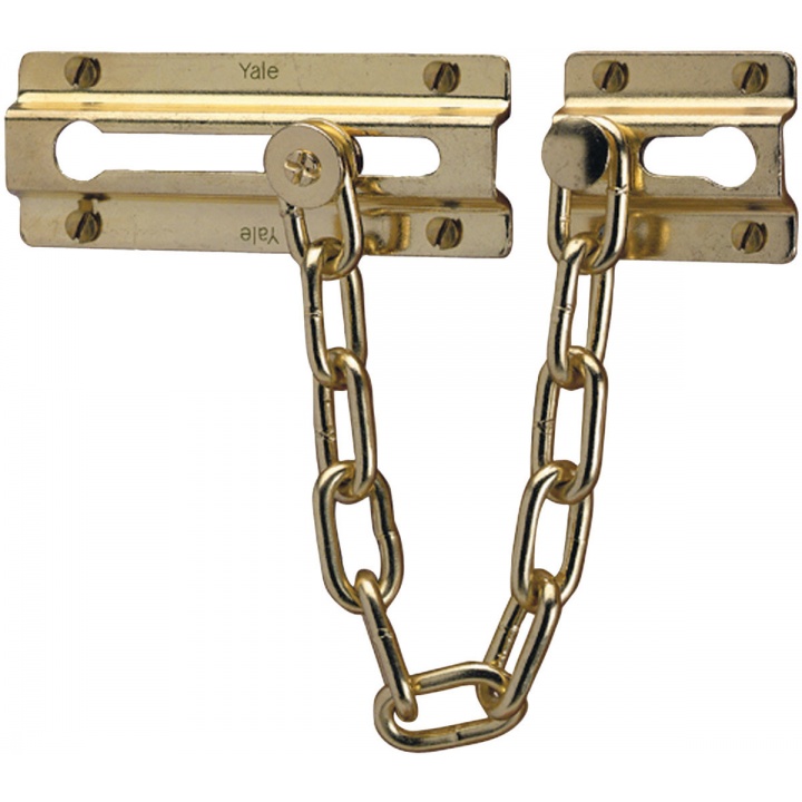 Yale P1037 Door Chain Polished Brass