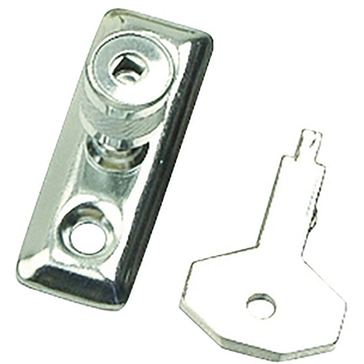 Zinc Stay locks & Key Pack of 2