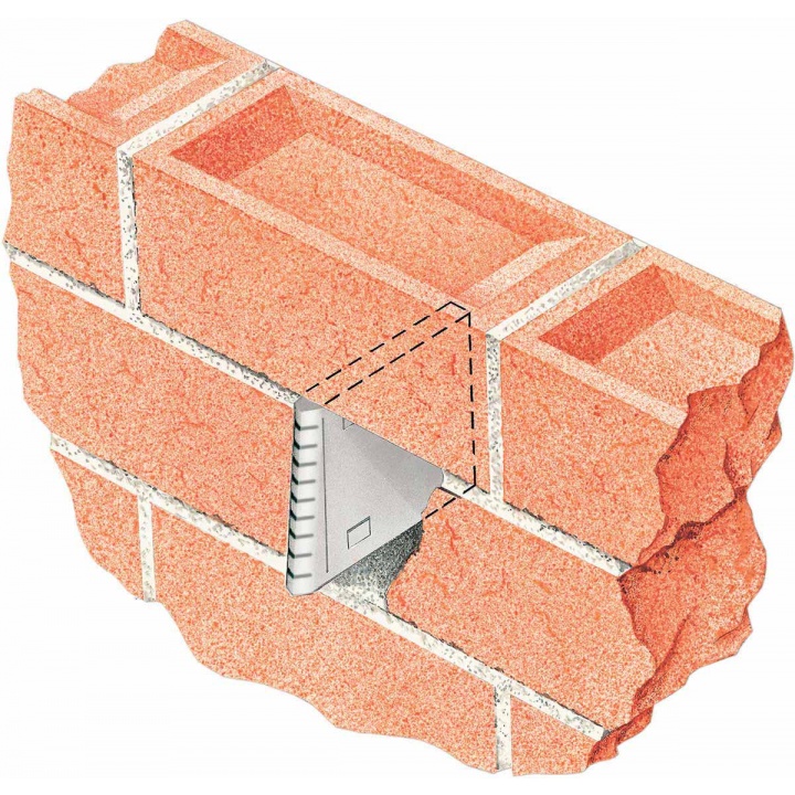 Type W Caviweep Brick Vent Terracotta Selco