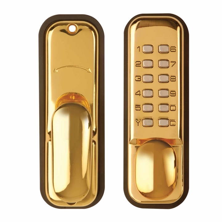 Dale Digital Lock Brass