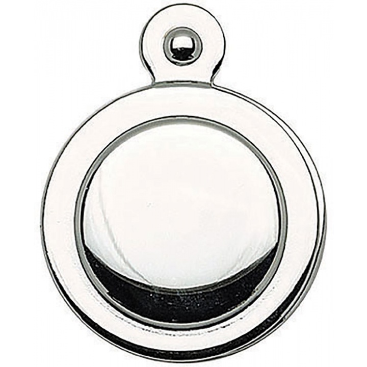 Victorian Escutcheon Covered Door Polished Chrome (Pk 2)
