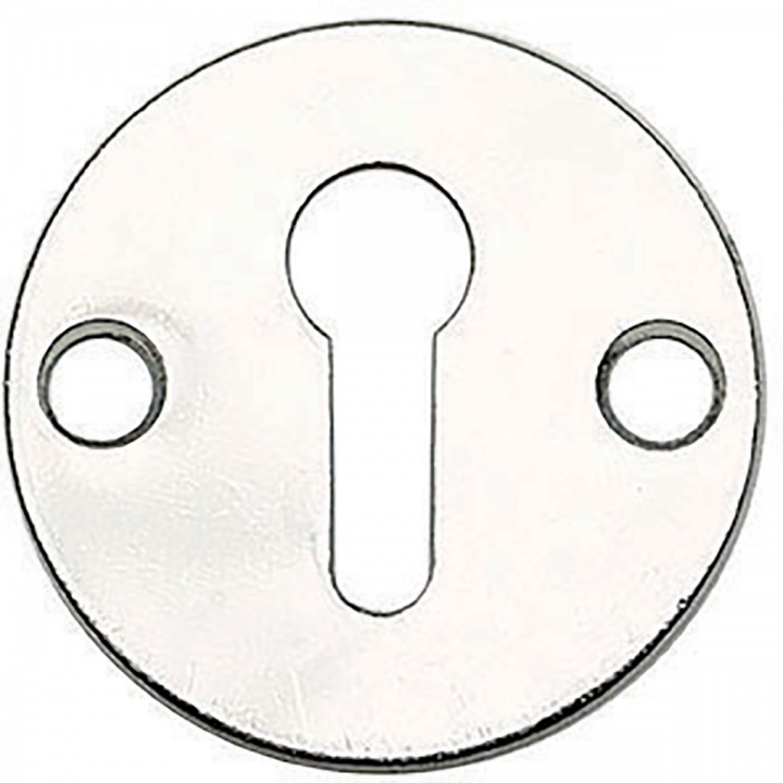 Victorian Escutcheon Open Door Polished Chrome (Pk 2)
