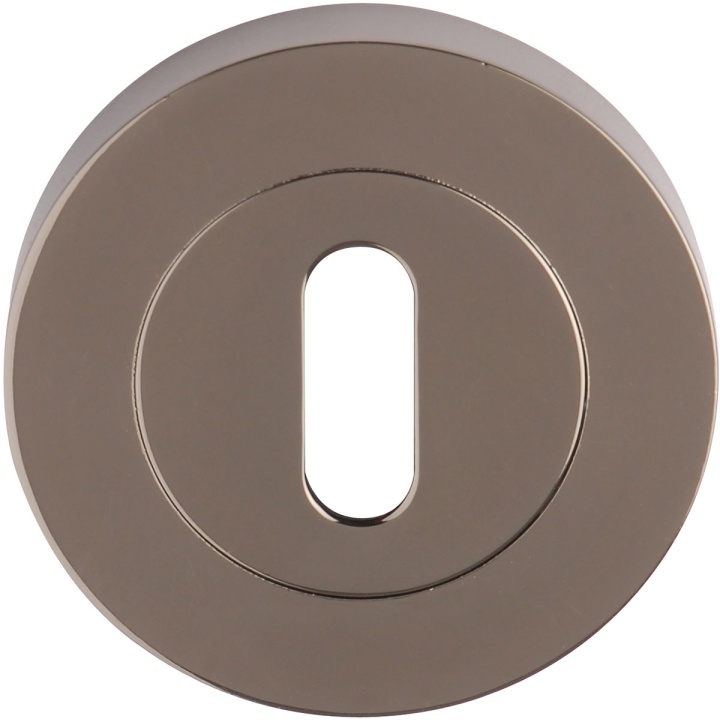 Keyhole Escutcheon Black Nickel