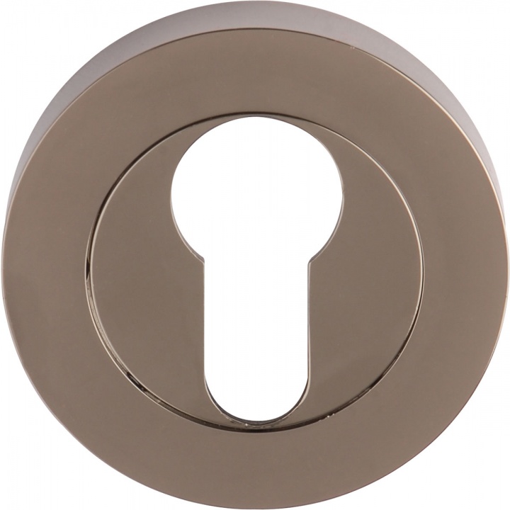 Euro Profile Escutcheon Black Nickel