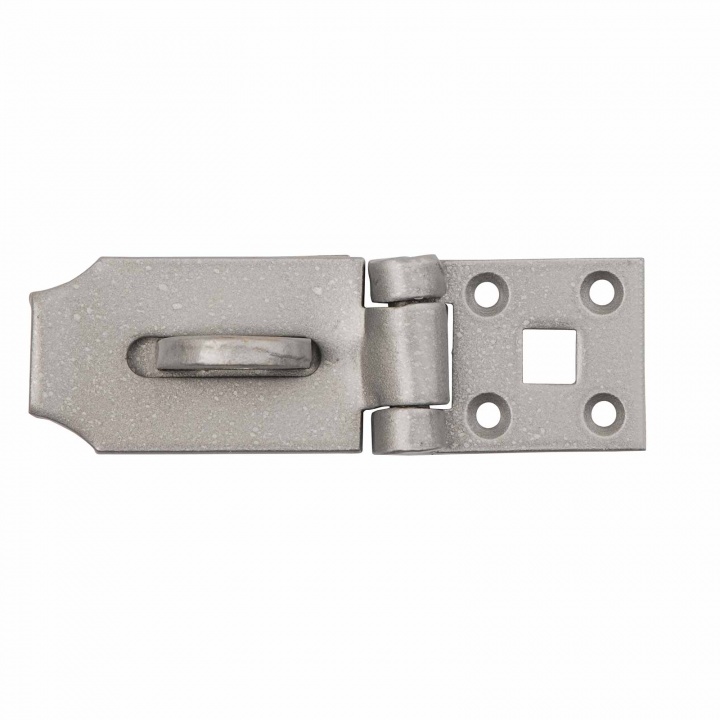 Heady Duty Hasp & Staple 254mm Bright Zinc Plated