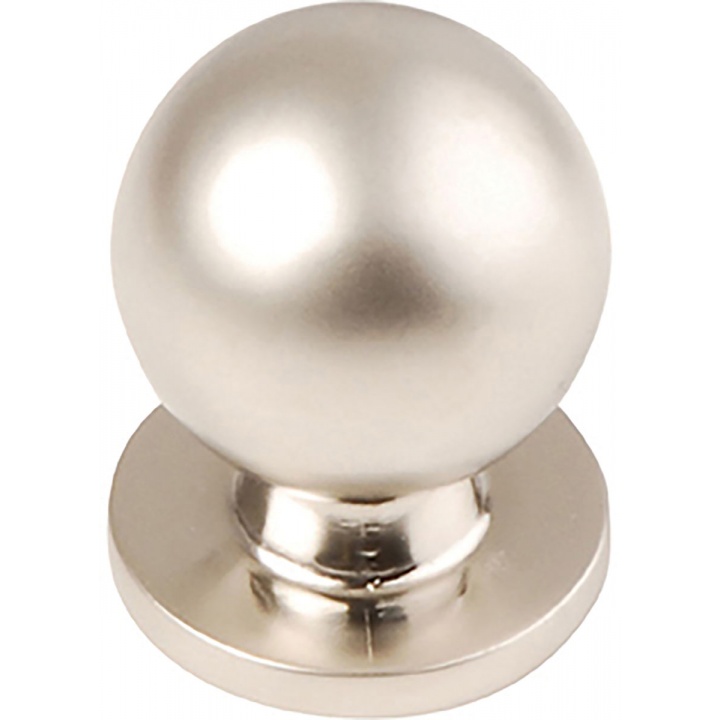 Cupboard Ball Knob Brushed Nickel 25mm