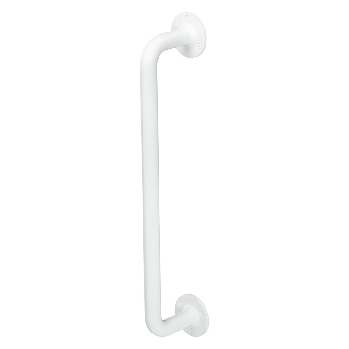 Matt White Steel Safety Grab Rail 25mm x 457mm
