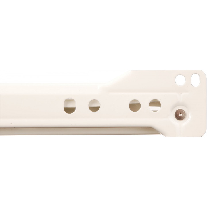 Drawer Runner Bottom Fix White 300mm