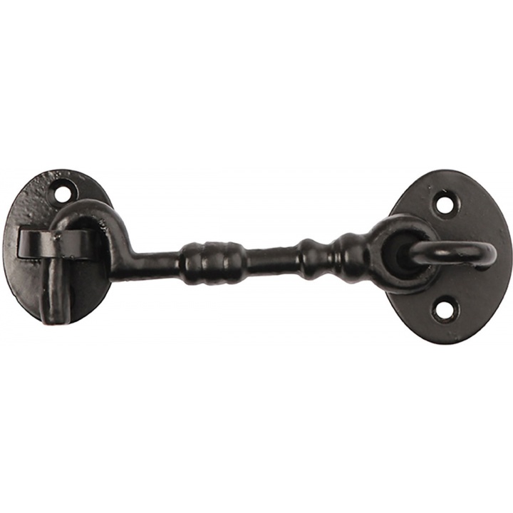 Cabin Hook Black Japanned 152mm | Selco