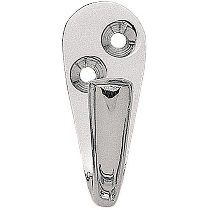 Single Wardrobe Hook Polished Chrome Plated
