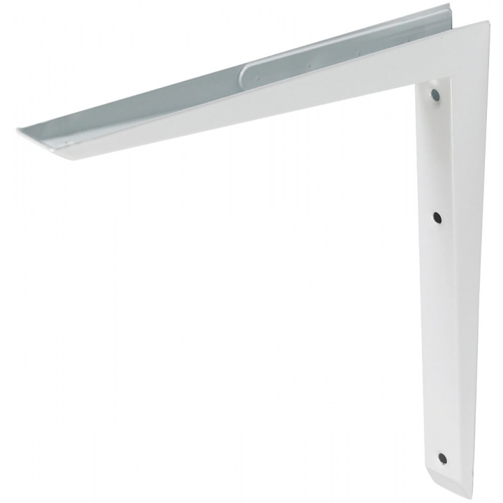 Mitred Strongbeam Bracket White 250 x 250mm