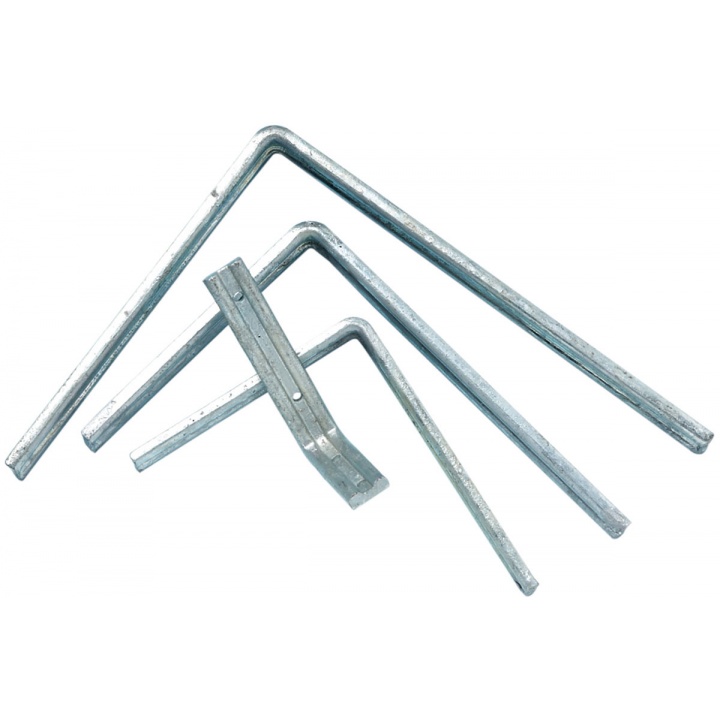 Newtech Fluted Bracket Galvanised 200 x 150mm