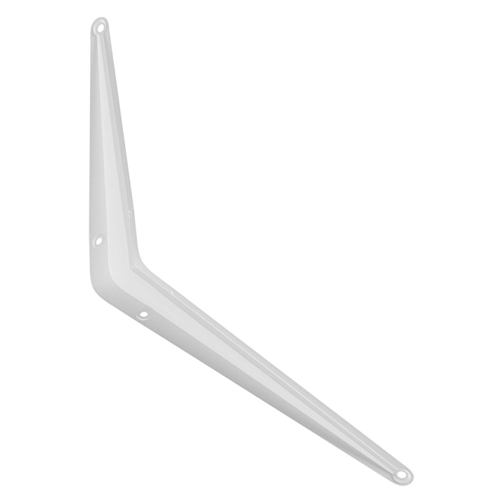 London Matt White Shelf Bracket