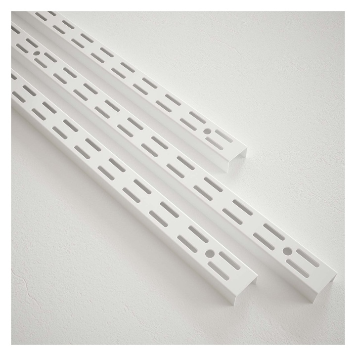 Matt White Twinslot Shelving Upright
