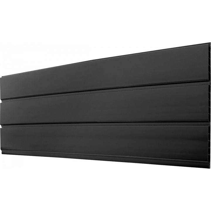 Hollow Soffit Board Black 300mm x 5m