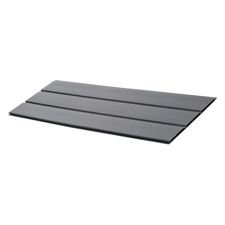 Hollow uPVC Soffit Board Anthracite Grey 300mm 