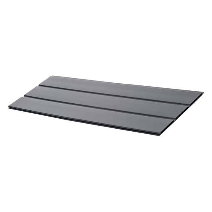 Hollow uPVC Soffit Board Anthracite Grey 300mm Selco