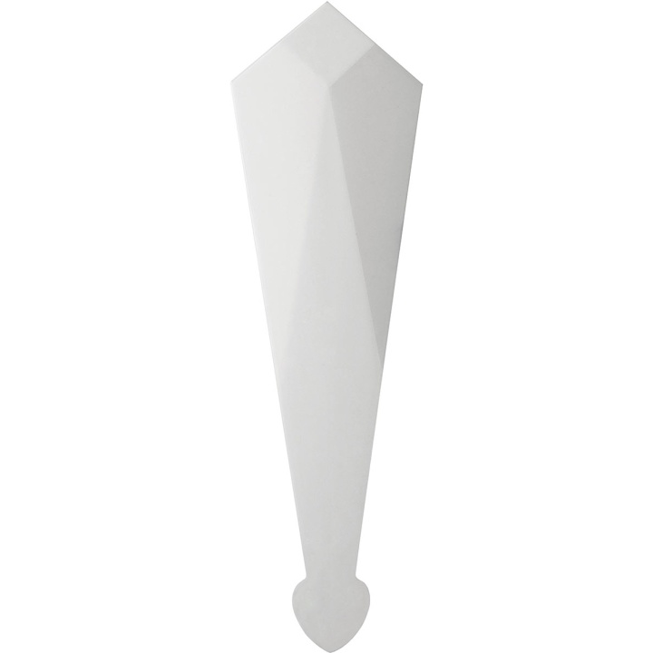 Fascia Finial White