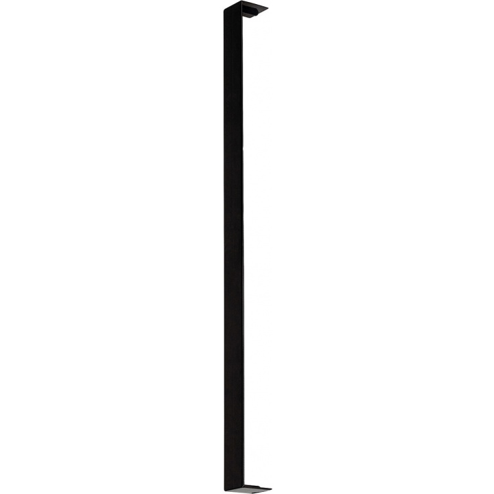 600 x 40mm Black uPVC Fascia In-Line Joiner