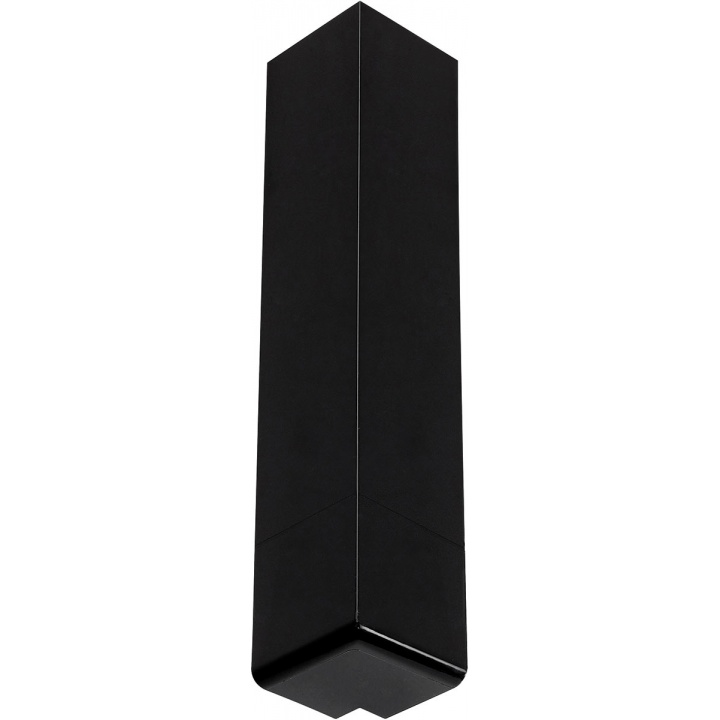 300mm External Fascia Corner Joint Black