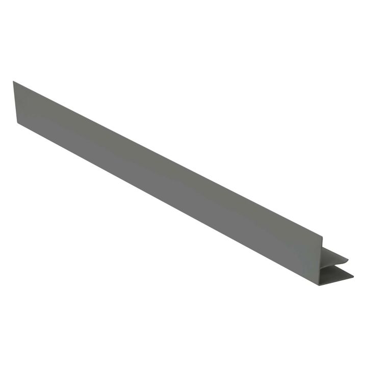 uPVC F Trim Anthracite Grey 5m