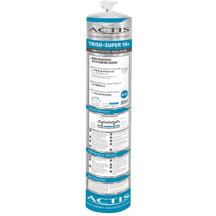 Triso Super 10+ Multifoil Insulation Covers 10m²