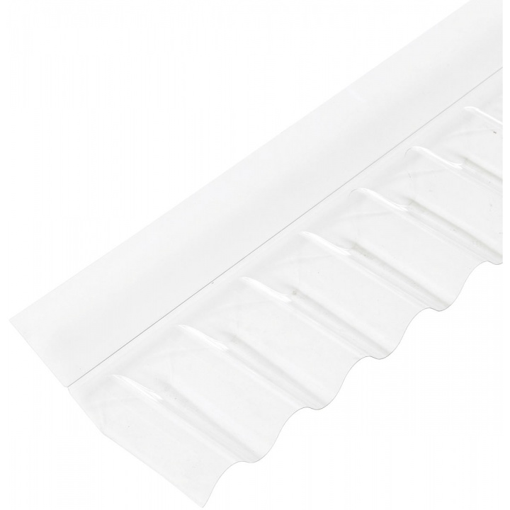 PVC Corrugated Wall Flashing Profile For Mini Profile Sheets