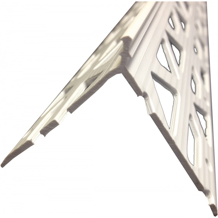 Simpsons Ivory Plastic Angle Bead 15mm x 3m