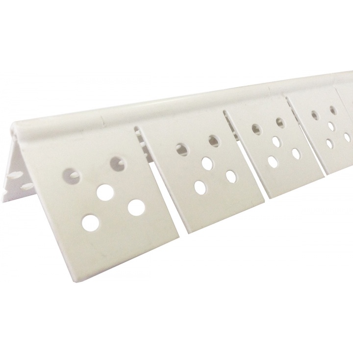 Simpsons White Plastic Thin Coat Angle Bead 2.5m