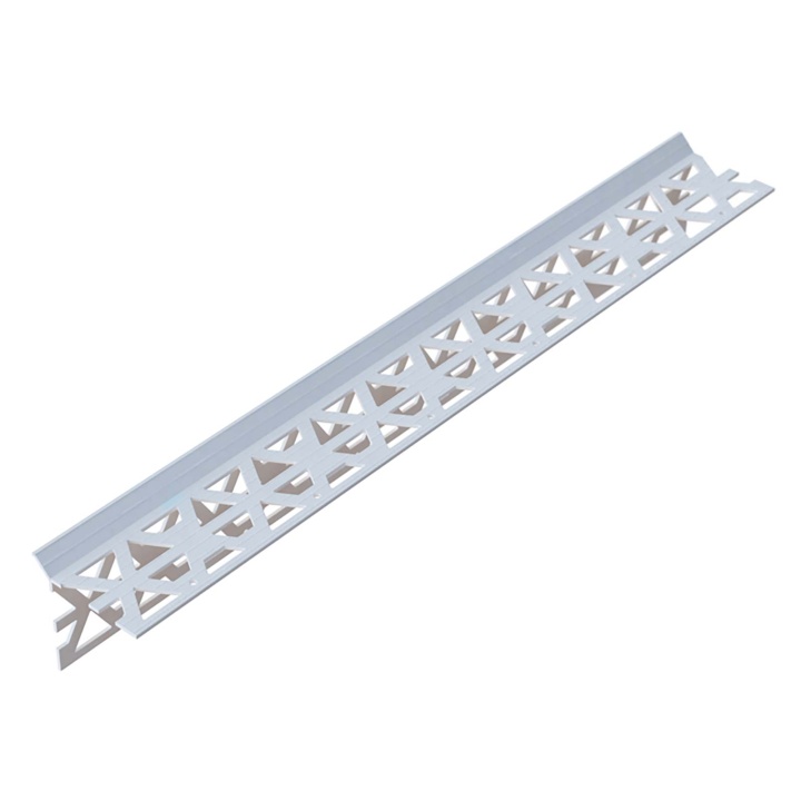 PVC Plaster Edge Bead 12mm x 2.5m White Selco