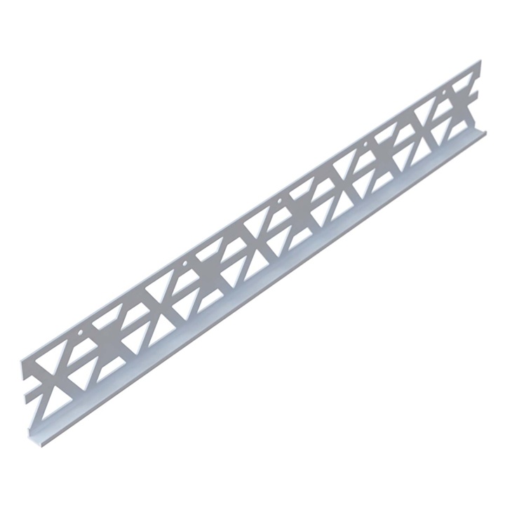 PVC Stop Bead 15mm x 3m White Selco