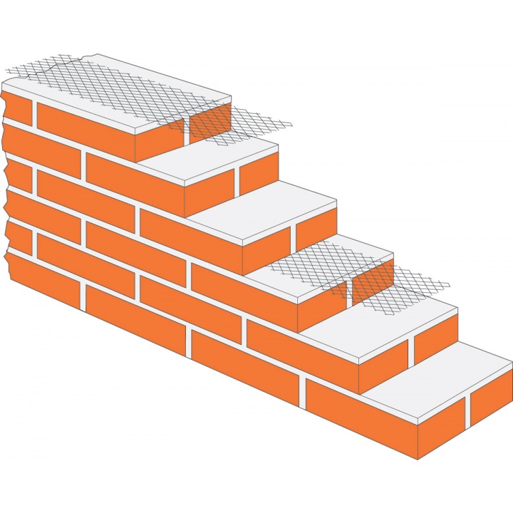 Simpsons Masonry Reinforcement Mesh Galvanised 112mm x 20m